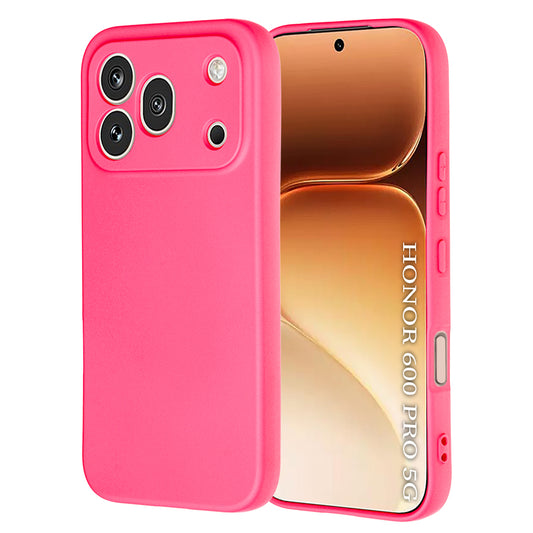 Case for Honor 600 Pro, Techsuit, SoftFlex, Dark Pink
