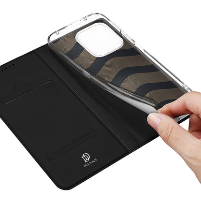 Hülle für Honor 600 Smart, DUX DUCIS, Skin Pro, Schwarz