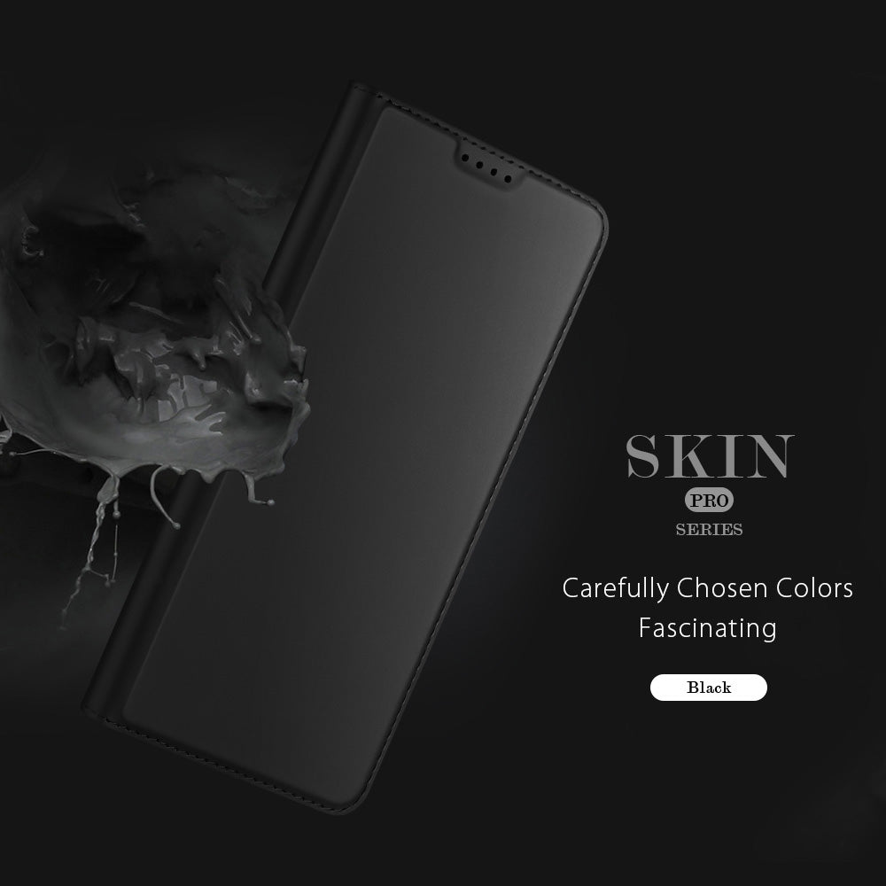 Hülle für Honor 600 Smart, DUX DUCIS, Skin Pro, Schwarz