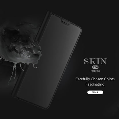 Hülle für Honor 600 Smart, DUX DUCIS, Skin Pro, Schwarz