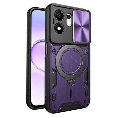 Hülle für Honor 600 Smart, Techsuit, CamGuard Pro, Lila