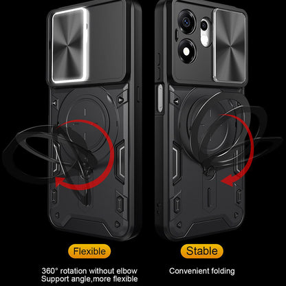 Hülle für Honor 600 Smart, Techsuit, CamGuard Pro, Lila