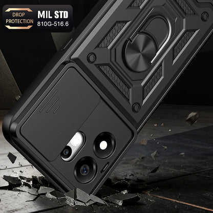 Hülle für Honor 600 Smart, Techsuit, CamShield, Roségold