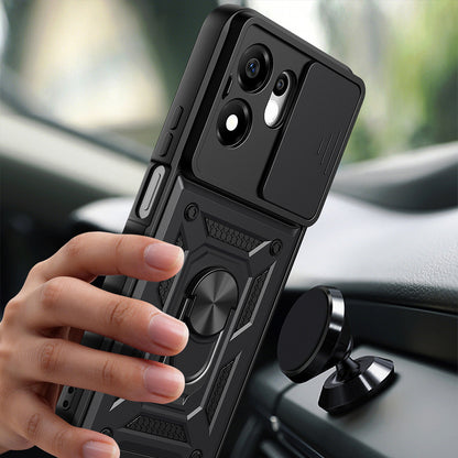 Hülle für Honor 600 Smart, Techsuit, CamShield, Roségold