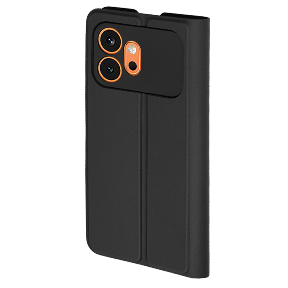 Hülle für Honor 600, Techsuit, Magskin Book, Schwarz