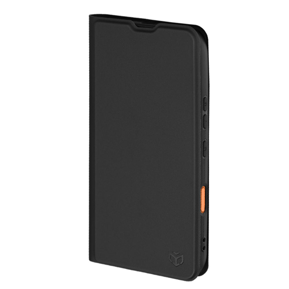 Hülle für Honor 600, Techsuit, Magskin Book, Schwarz