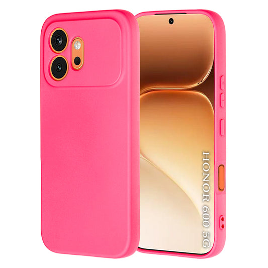 Case for Honor 600, Techsuit, SoftFlex, Dark Pink