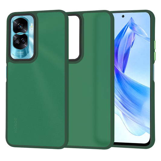 Hülle für Honor 90 Lite, Techsuit, HaloFrost, Grün