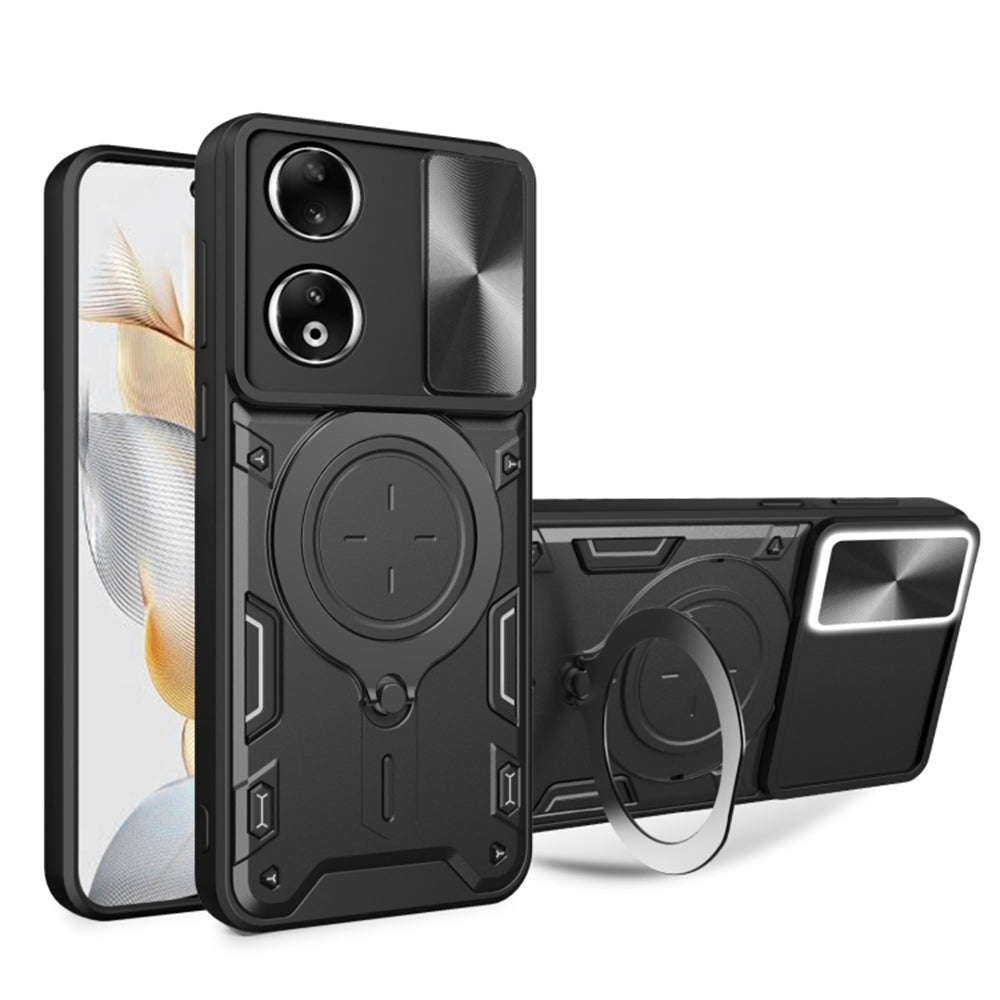 Hülle für Honor 90, Techsuit, CamGuard Pro, Schwarz