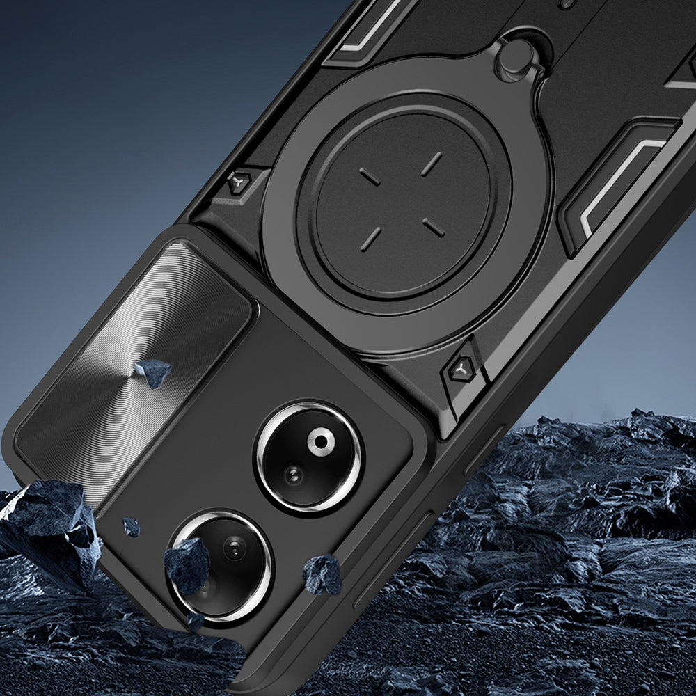 Hülle für Honor 90, Techsuit, CamGuard Pro, Schwarz