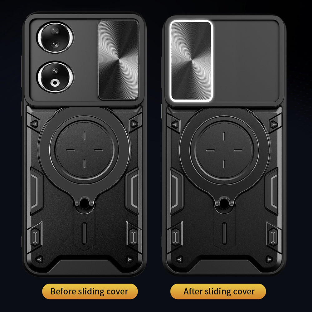 Hülle für Honor 90, Techsuit, CamGuard Pro, Schwarz