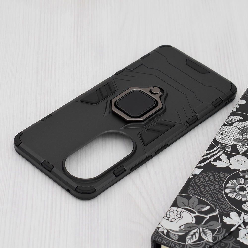 Hülle für Honor 90, Techsuit, Shield, Schwarz