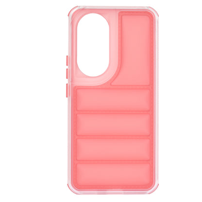 Hülle für Honor 90, Techsuit, Wave Shield, Rot