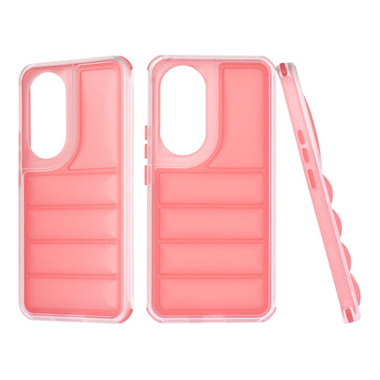 Hülle für Honor 90, Techsuit, Wave Shield, Rot