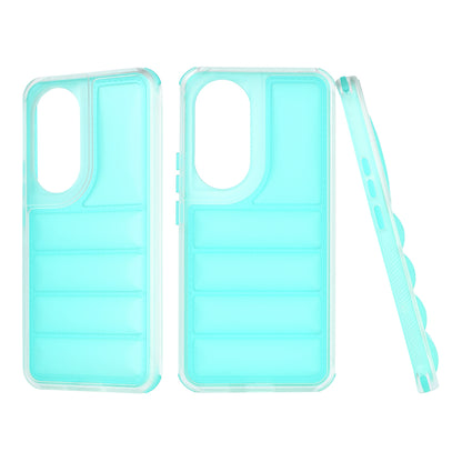 Hülle für Honor 90, Techsuit, Wave Shield, Türkis