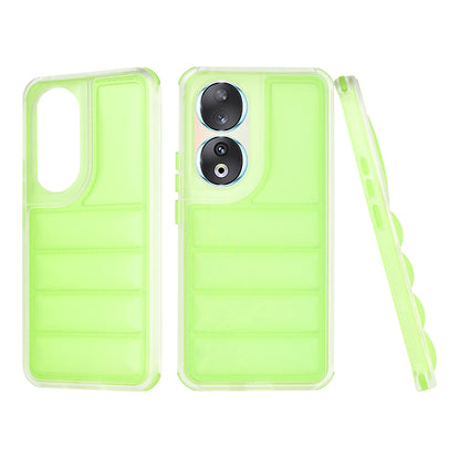 Hülle für Honor 90, Techsuit, Wave Shield, Grün