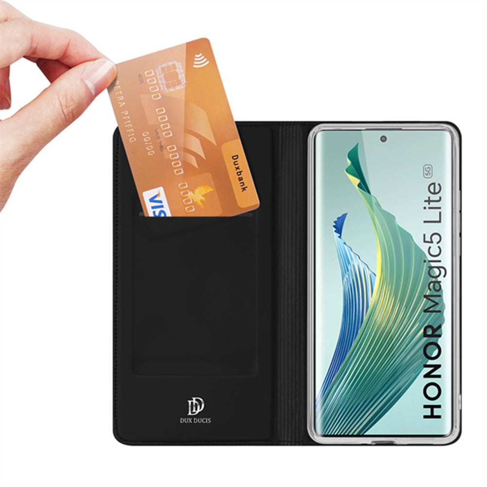 Hülle für Honor Magic5 Lite, DUX DUCIS, Skin Pro, Schwarz