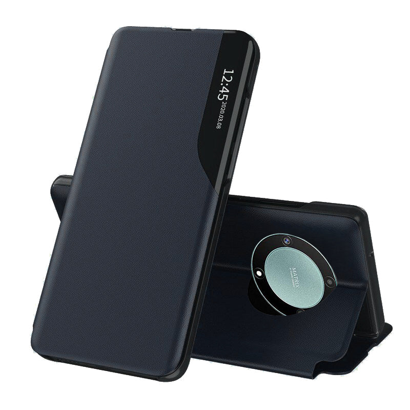 Hülle für Honor Magic5 Lite, Techsuit, eFold, Dunkelblau