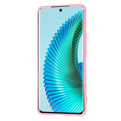 Hülle für Honor Magic6 Lite, Techsuit, SoftFlex, Hellrosa