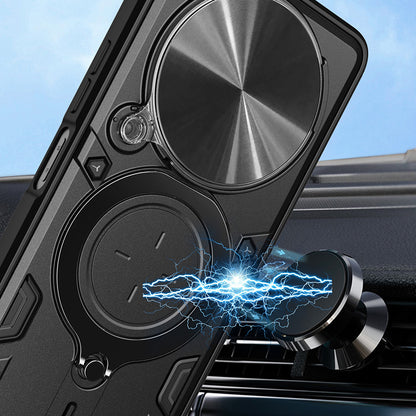 Hülle für Honor Magic8 Lite, Techsuit, CamGuard Pro, Lila