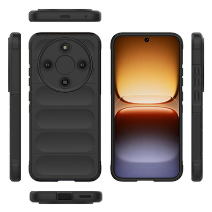 Hülle für Honor Magic8 Lite, Techsuit, Magic Shield, Schwarz
