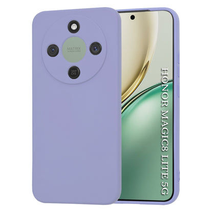 Hülle für Honor Magic8 Lite, Techsuit, SoftFlex, Helles Lila