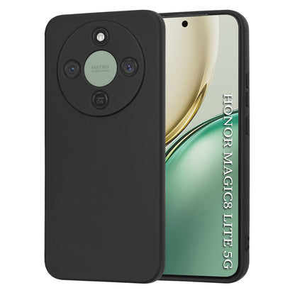 Hülle für Honor Magic8 Lite, Techsuit, SoftFlex, Schwarz