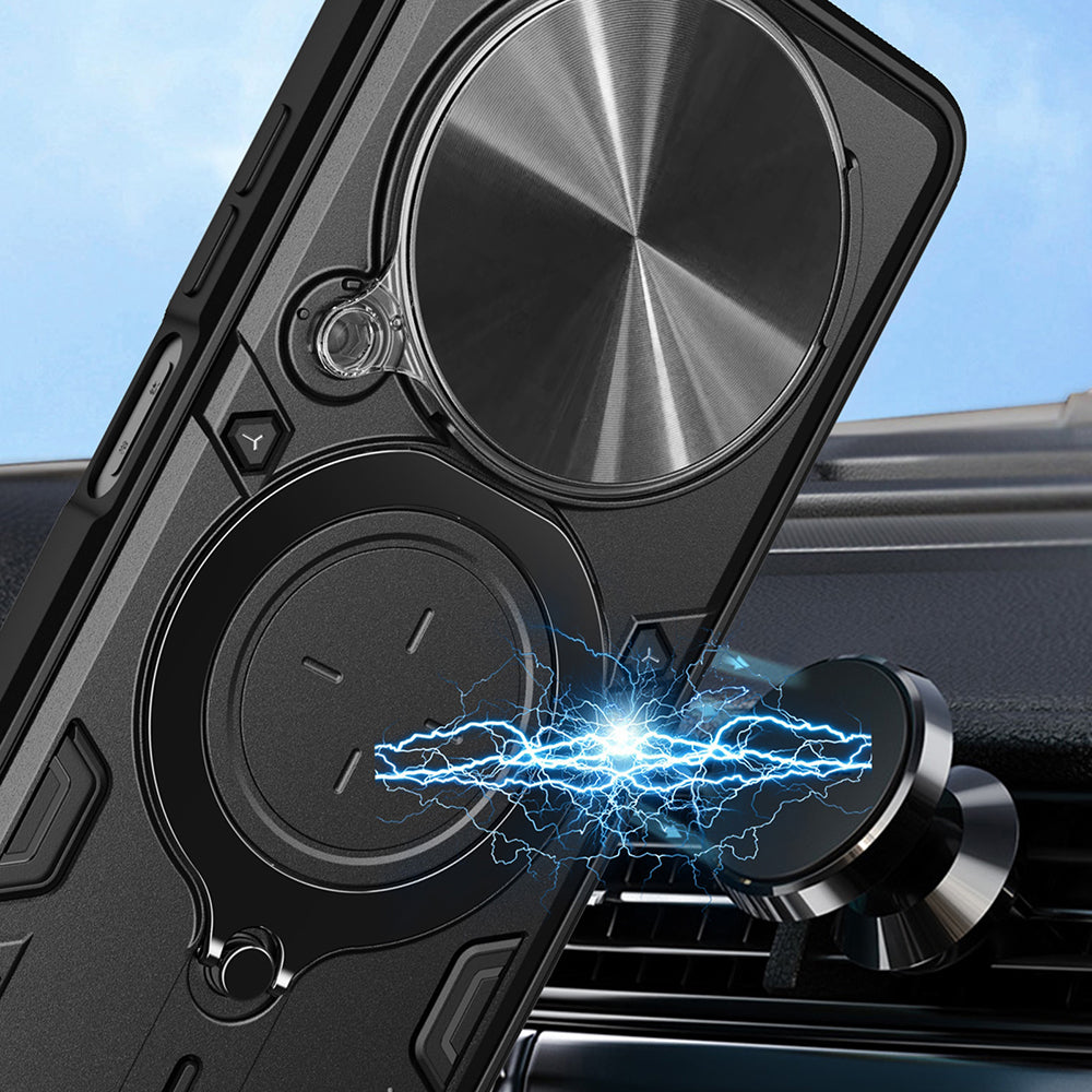 Hülle für Honor Magic8 Pro, Techsuit, CamGuard Pro, Roségold