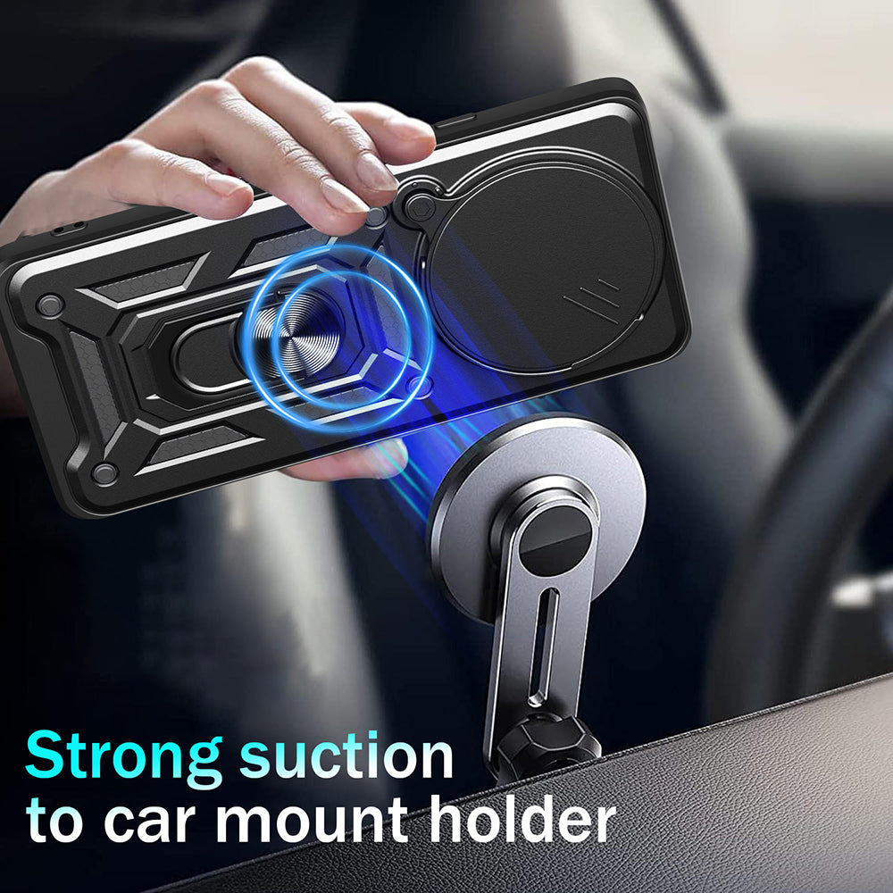 Hülle für Honor Magic8 Pro, Techsuit, CamShield, Gold