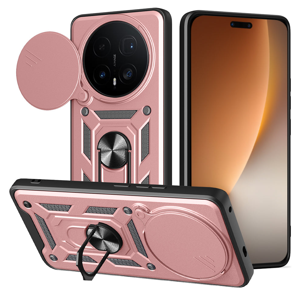 Hülle für Honor Magic8 Pro, Techsuit, CamShield, Roségold