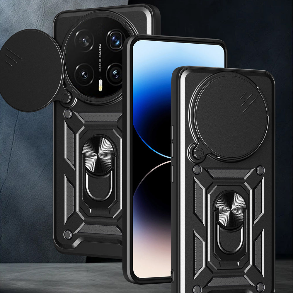 Hülle für Honor Magic8 Pro, Techsuit, CamShield, Grün