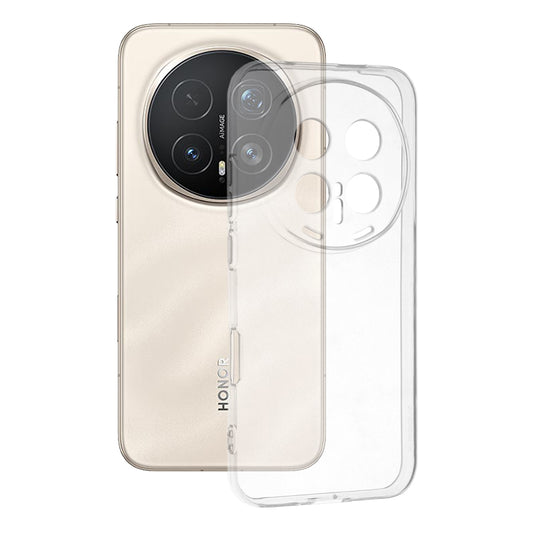 Hülle für Honor Magic8 Pro, Techsuit, Klar, Transparent