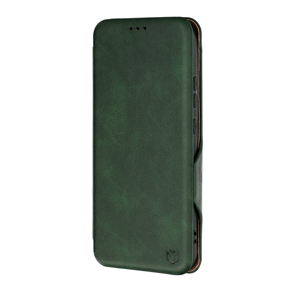 Hülle für Honor Magic8 Pro, Techsuit, Safe Wallet Plus, Grün