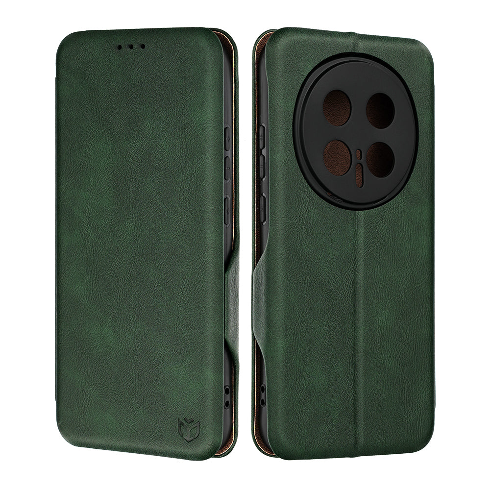 Hülle für Honor Magic8 Pro, Techsuit, Safe Wallet Plus, Grün