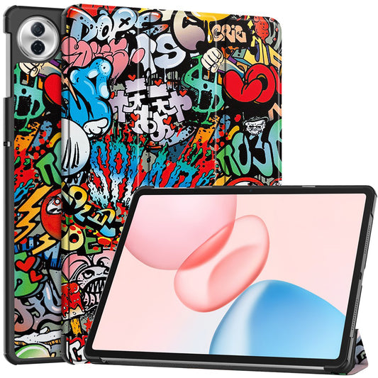 Hülle für Honor Pad 10, Techsuit, FoldPro Urban Vibe, Mehrfarbig