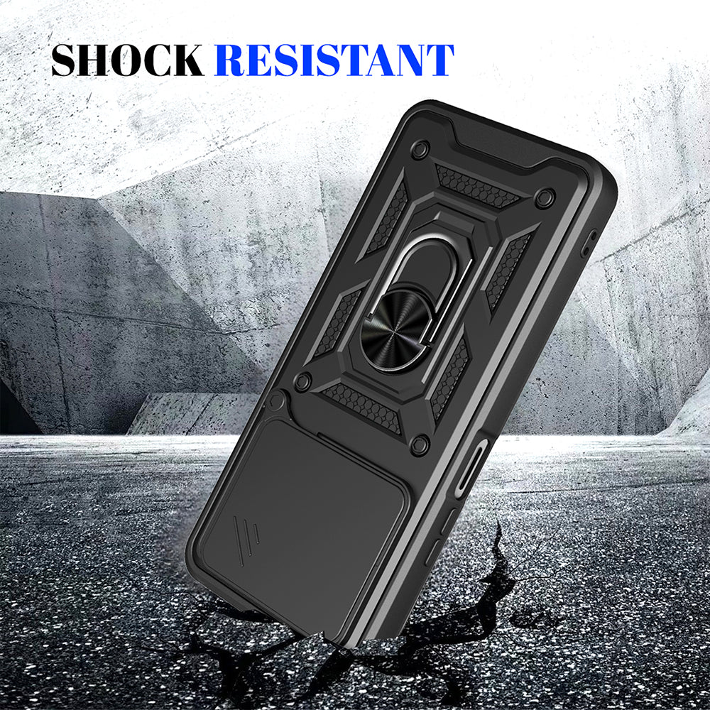 Case for Honor X5c Plus, Techsuit, CamShield, Green