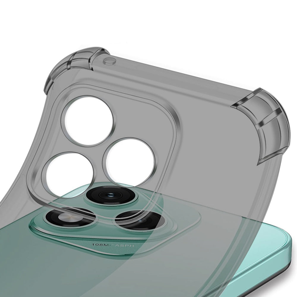 Hülle für Honor X5c Plus, Techsuit, Shockproof Clear, Schwarz