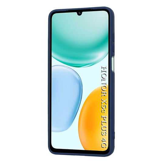 Hülle für Honor X5c Plus, Techsuit, SoftFlex, Marineblau