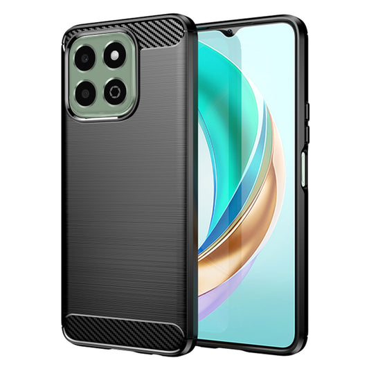Hülle für Honor X6b, Techsuit, Carbon, Schwarz