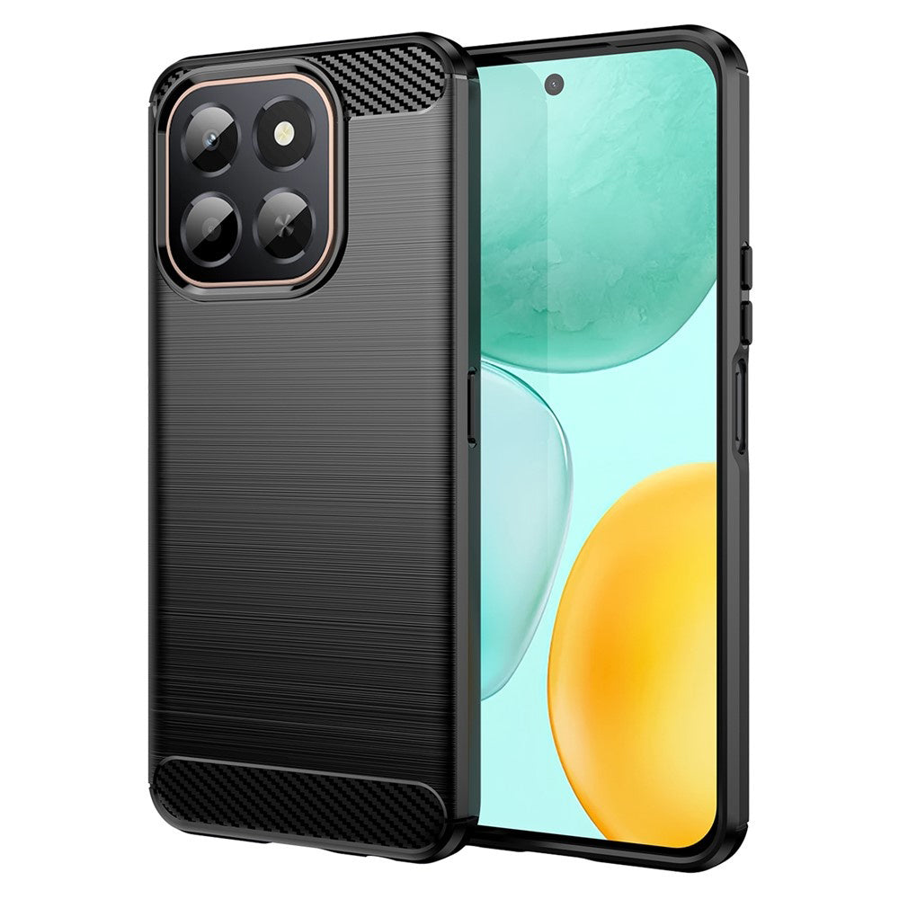 Case for Honor X6c, Techsuit, Carbon, Black