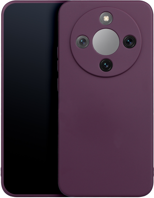 Hülle für Honor X70 / X9d / Magic8 Lite, OEM, Silikon, Weinrot