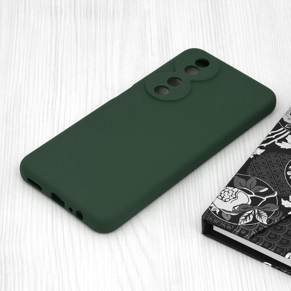 Case for Honor X7b 5G / 90 Smart / X7b 4G, Techsuit, Soft Edge, Dark Green