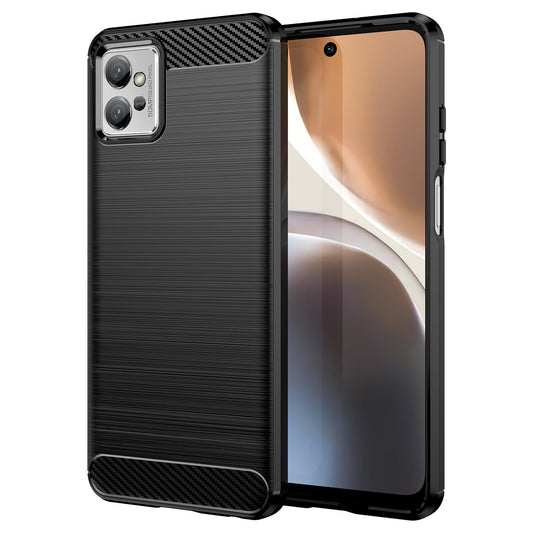 Hülle für Honor X8a, OEM, Carbon Pro, Schwarz