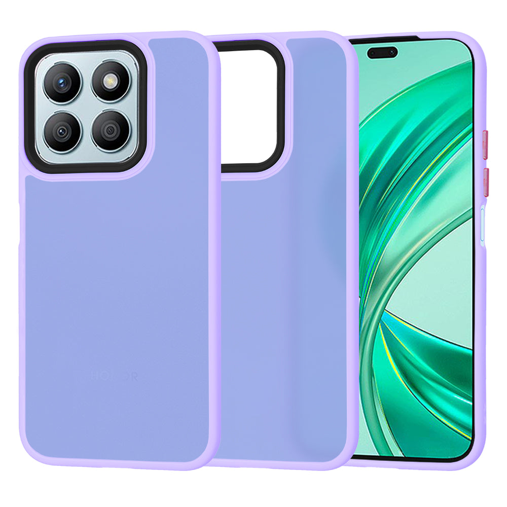 Hülle für Honor X8b, Techsuit, HaloFrost, Hellviolett