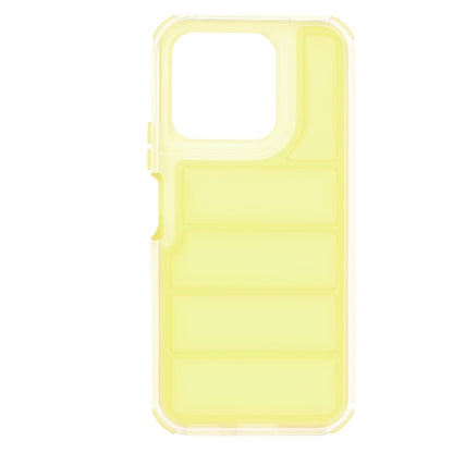 Case for Honor X8b, Techsuit, Wave Shield, Yellow