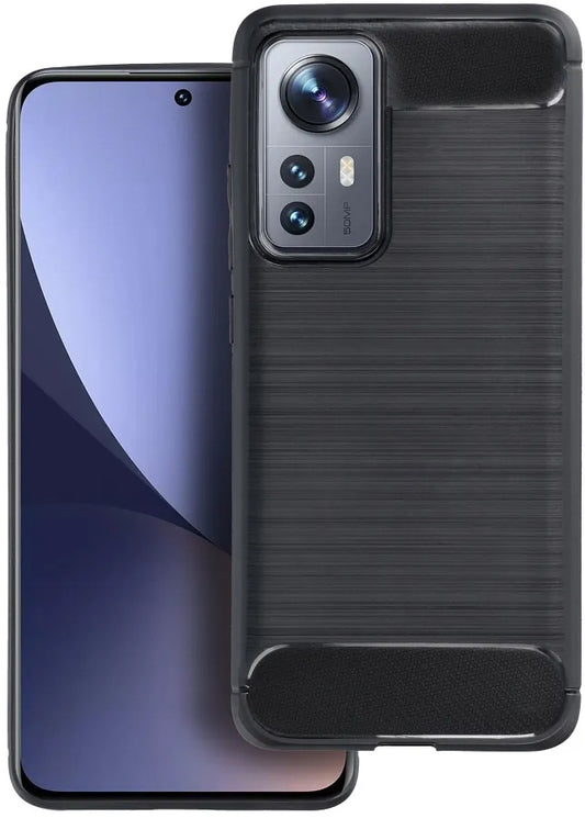 Hülle für Honor X8c, OEM, Carbon, Schwarz