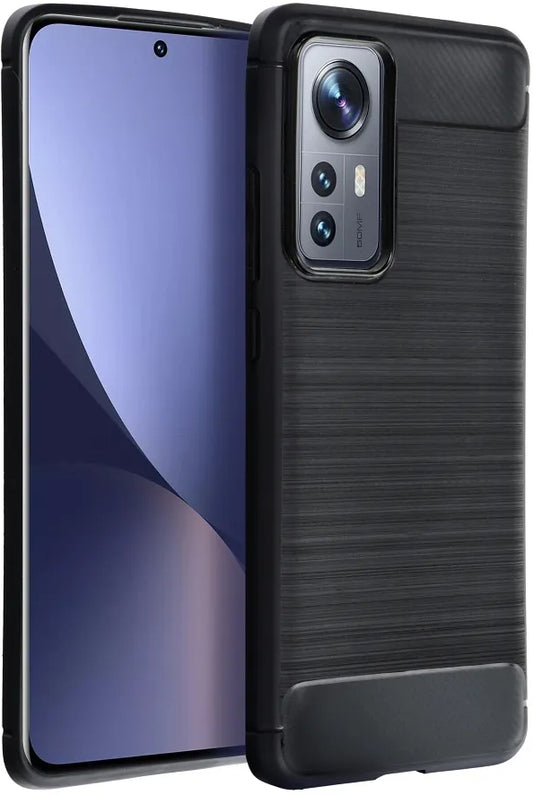 Hülle für Honor X8c, OEM, Carbon, Schwarz