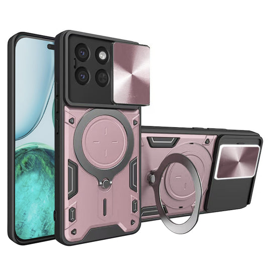 Hülle für Honor X8c, Techsuit, CamGuard Pro, Roségold