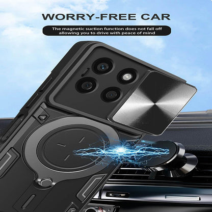 Hülle für Honor X8c, Techsuit, CamGuard Pro, Roségold