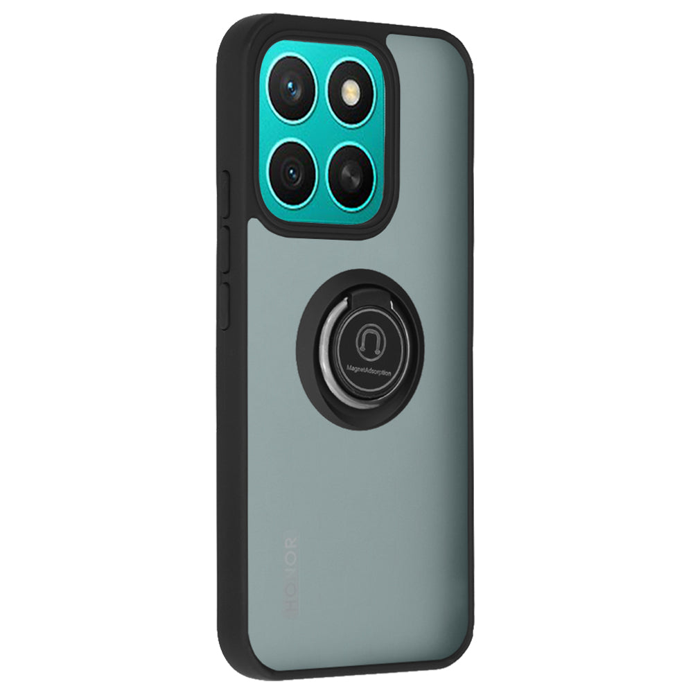 Hülle für Honor X8c, Techsuit, Glinth, Schwarz